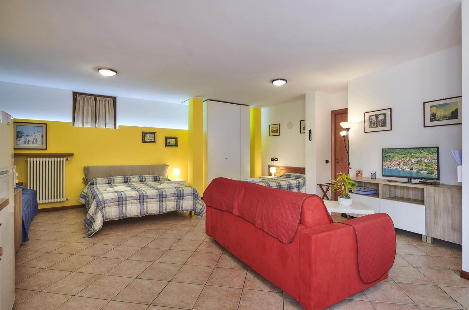 מנדלו דל לאריו B&B-Foresteria Casa Della Musica Lake Como חדר תמונה